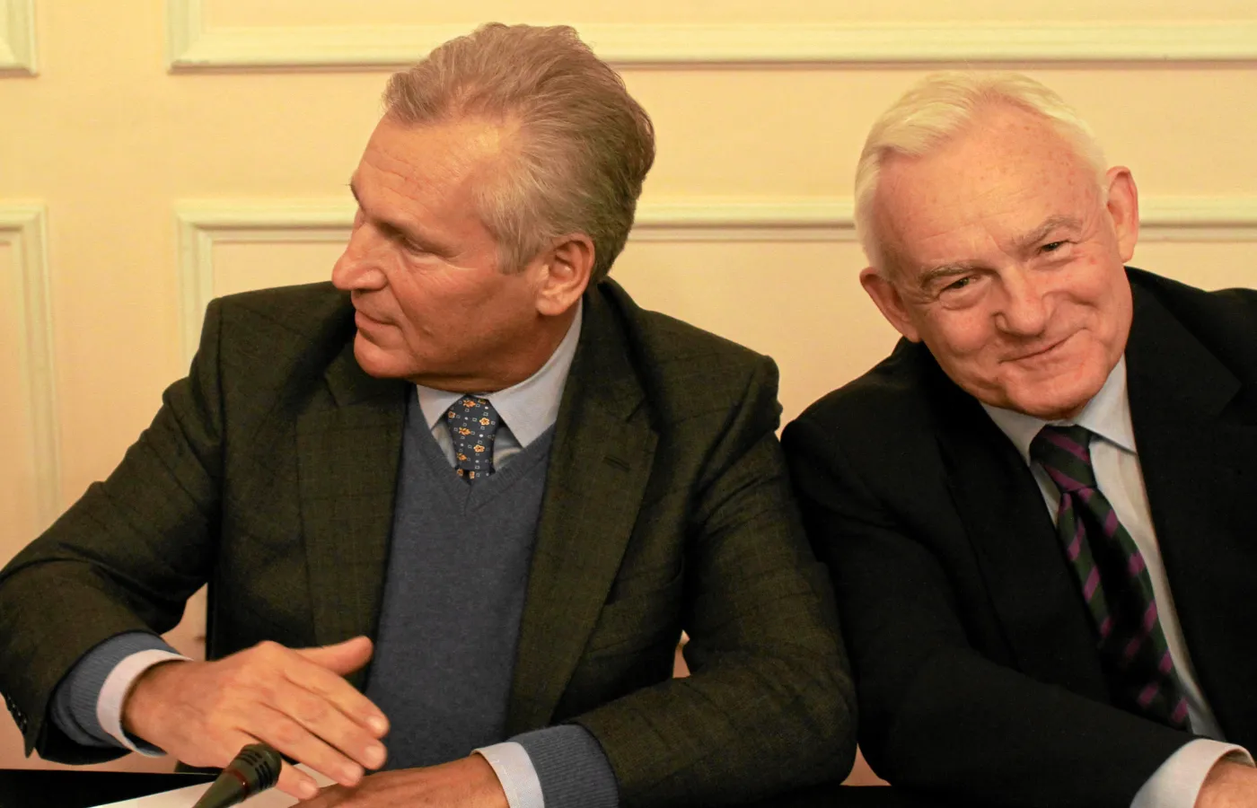 Aleksander Kwaśnkiewski i Leszek Miller 