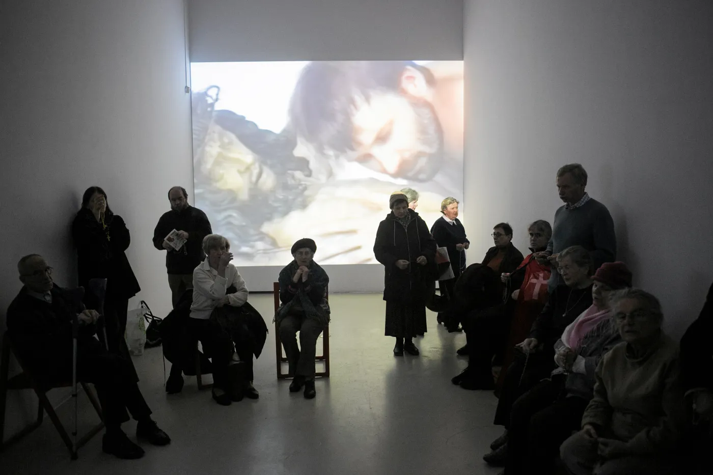 Protest w Centrum Sztuki Współczesnej