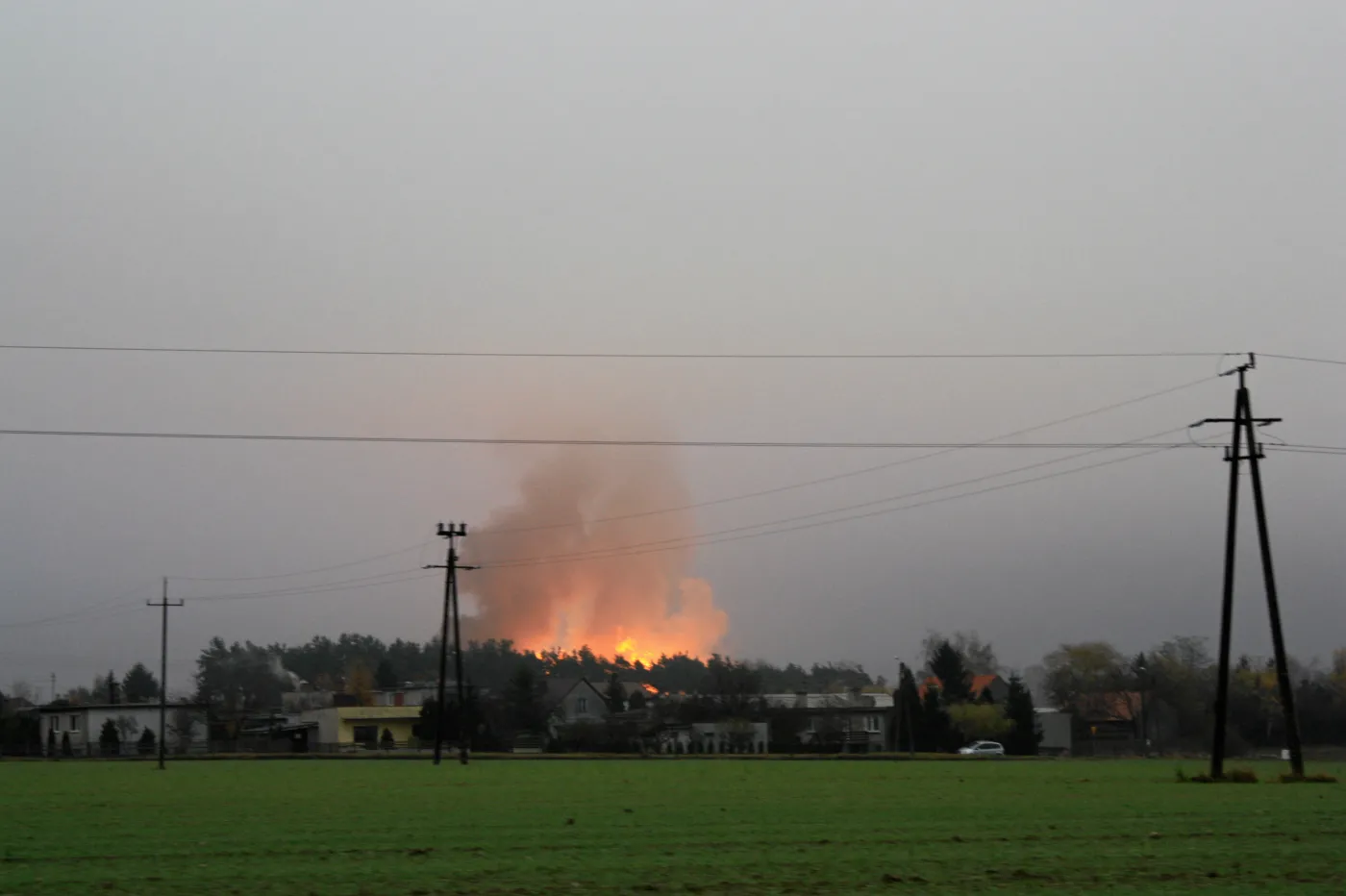 Wybuch gazu w Jankowie Przygodzkim