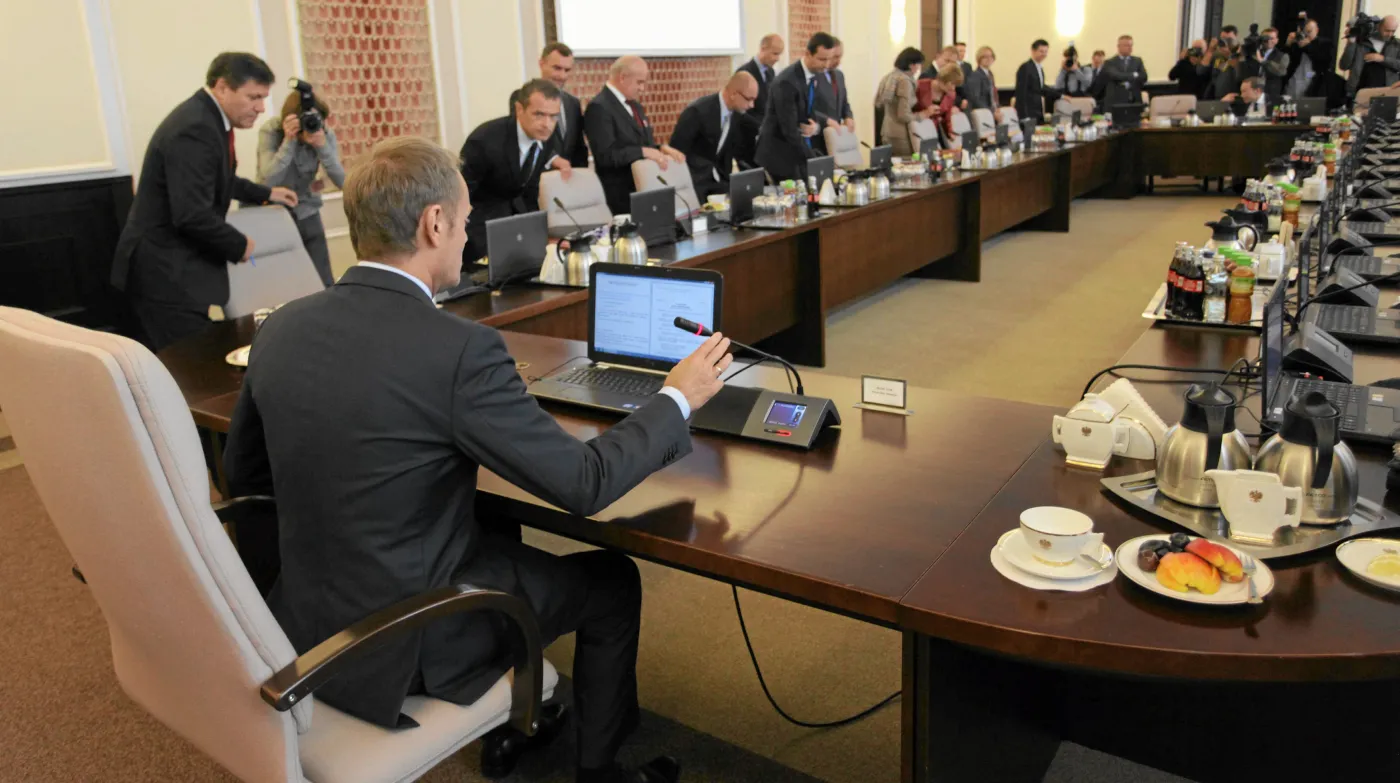 Posiedzenie rządu Donalda Tuska