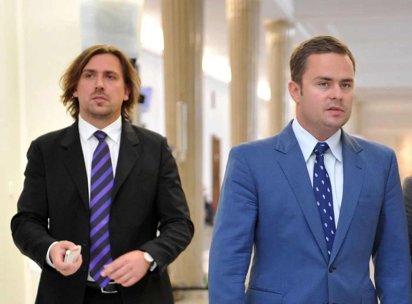 Tomasz Kaczmarek i Adam Hofman