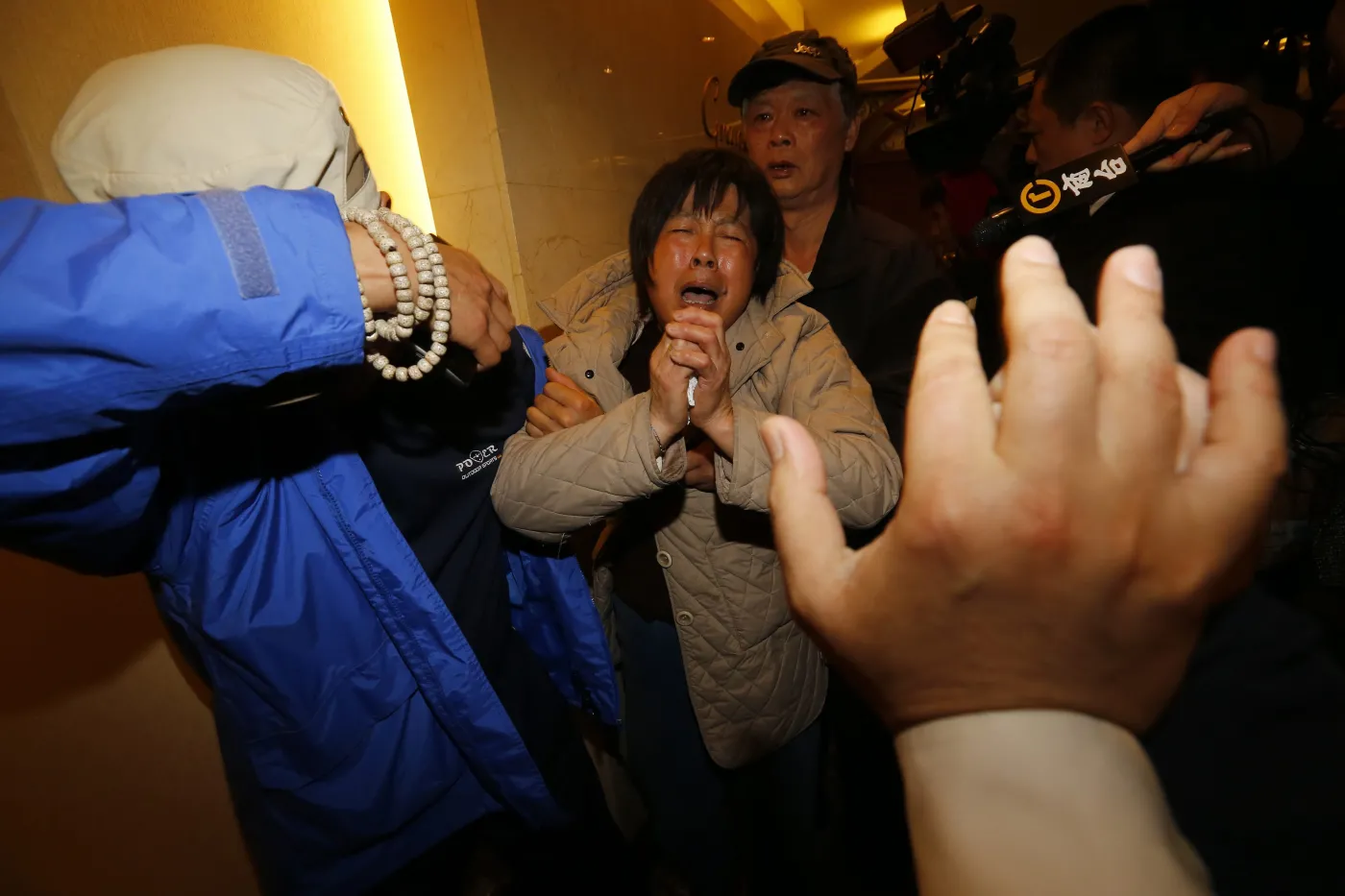 Rodzina rozpacza po trageidii boeinga