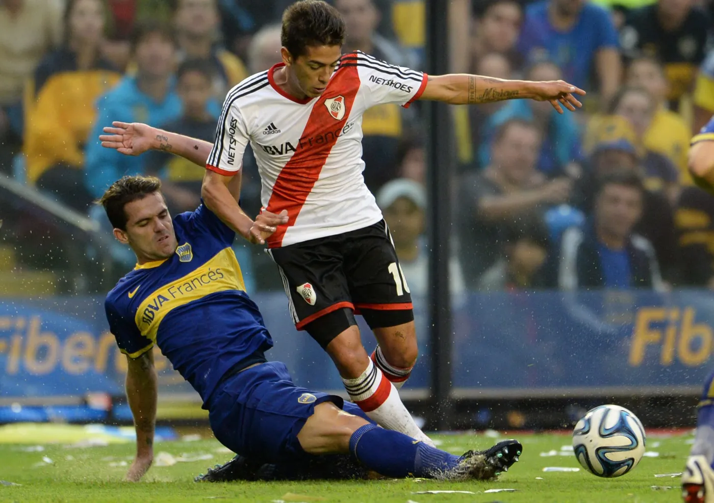 Fernando Gago i Manuel Lanzini 