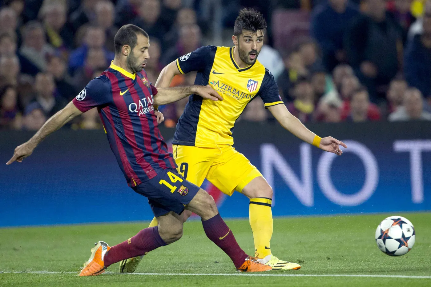 David Villa i Javier Mascherano
