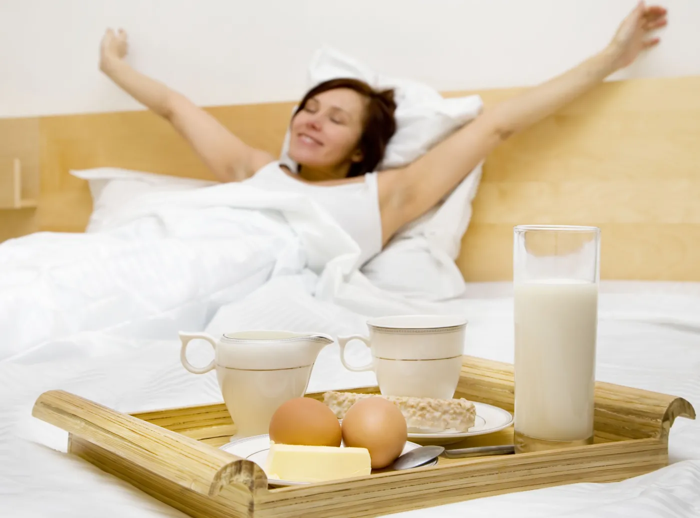Pobudka - śniadanie do łóżka
