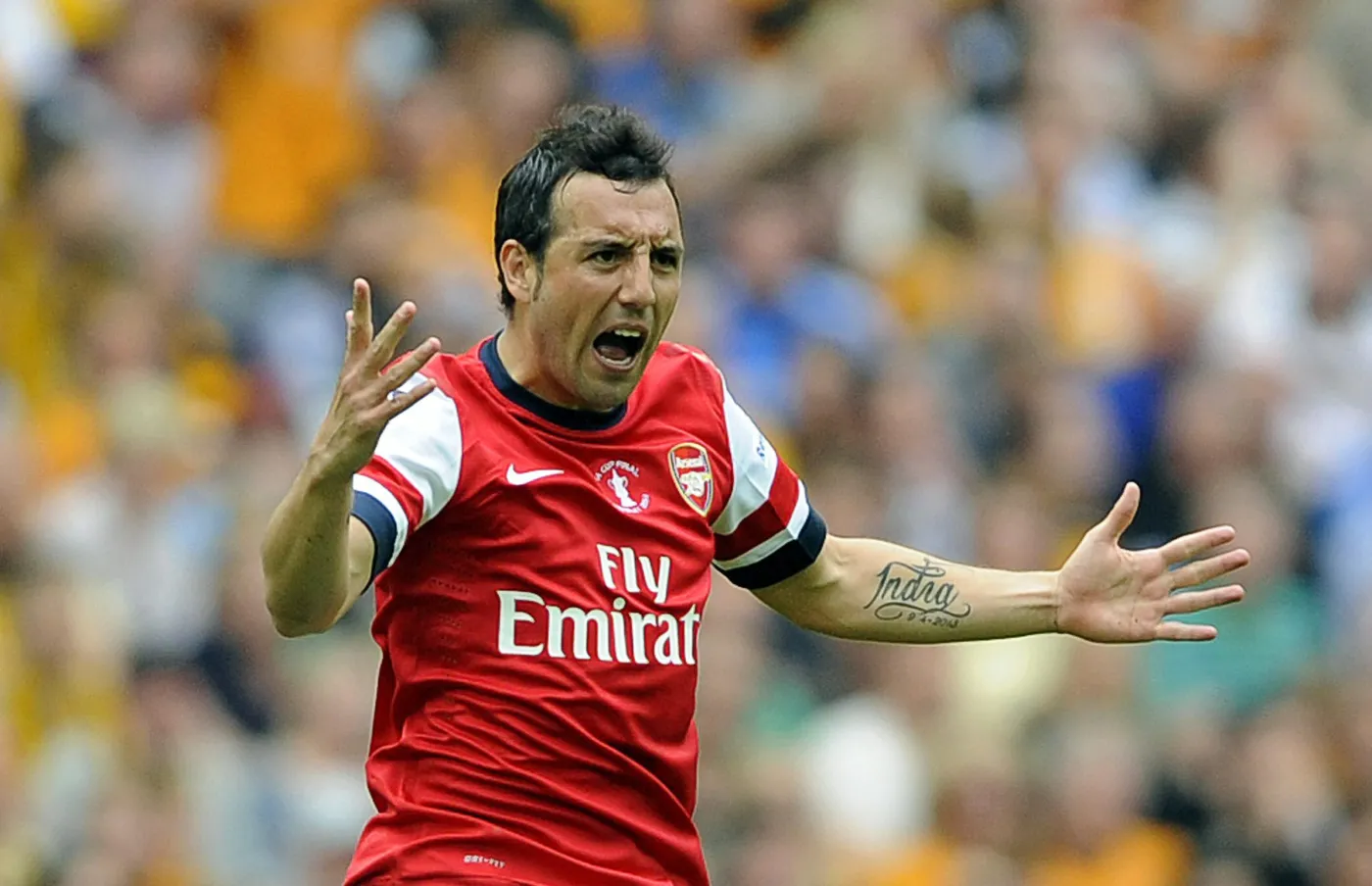 Santi Cazorla z Arsenalu Londyn