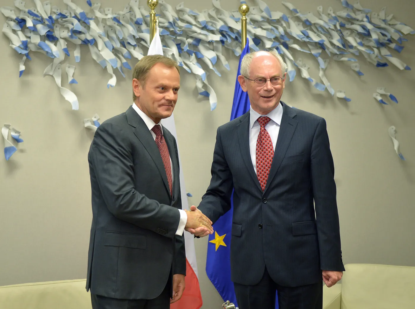 Donald Tusk i Herman van Rompuy