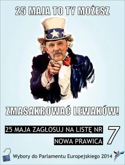 mem / źródło: Facebook/LewakZmasakrowany