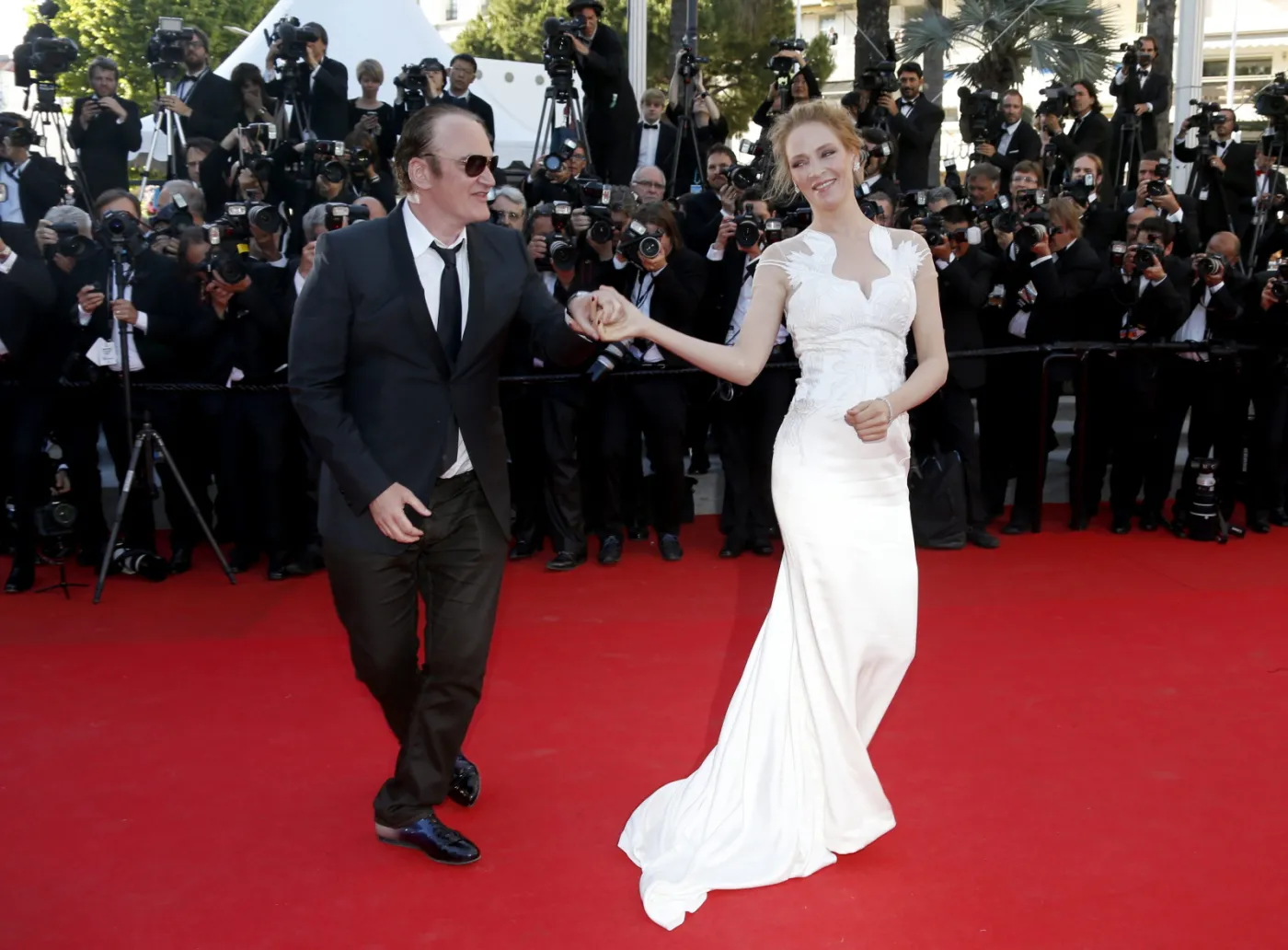 Uma Thurman i Quentin Tarantino