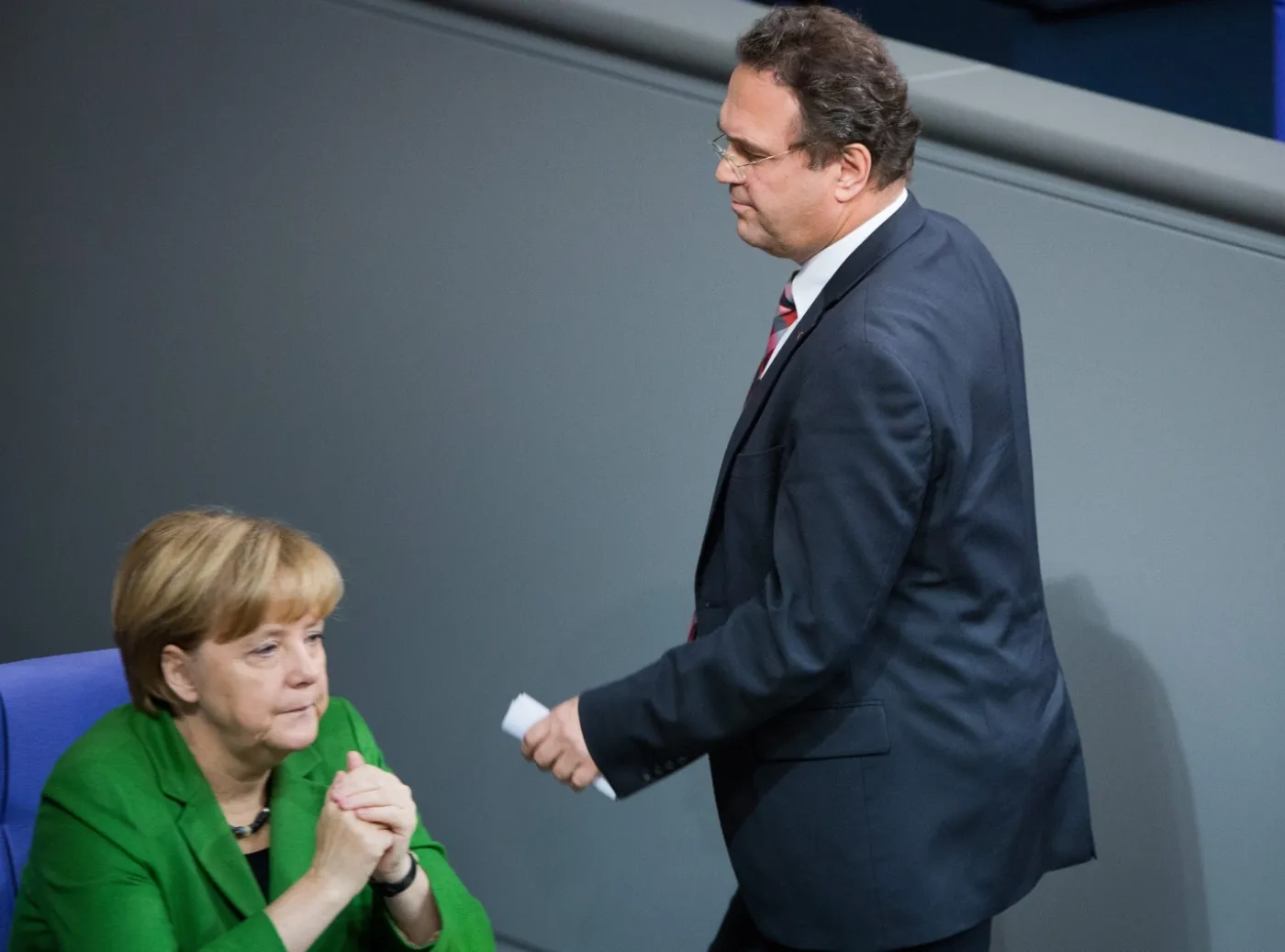 Angela Merkel i Hans-Peter Friedrich