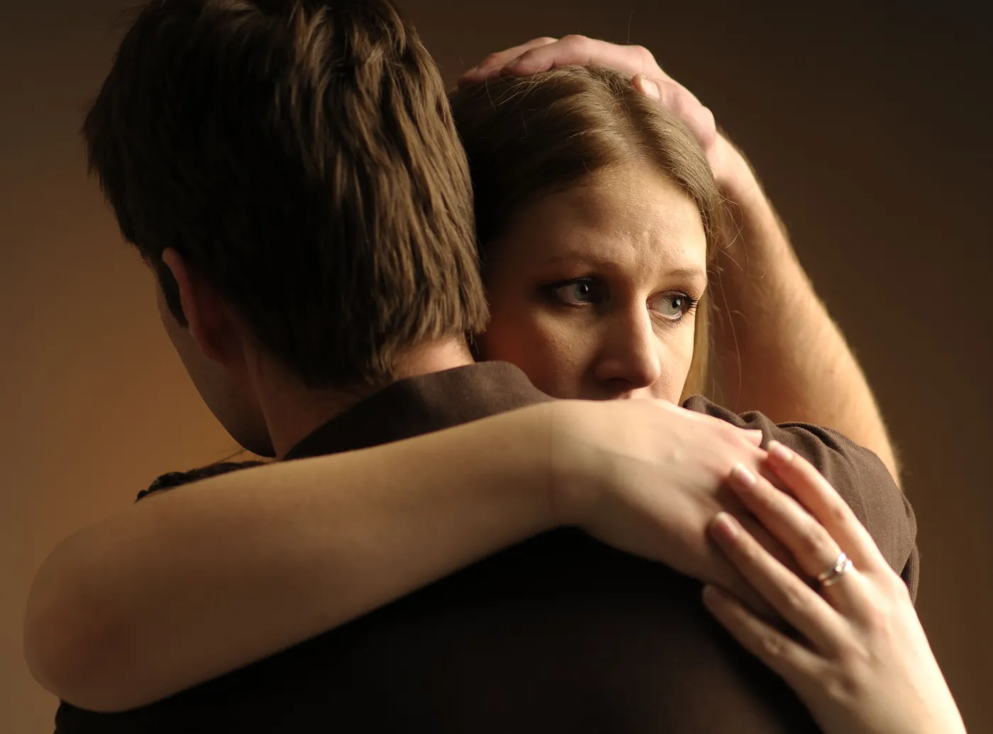 depresja smutek płacz para związek