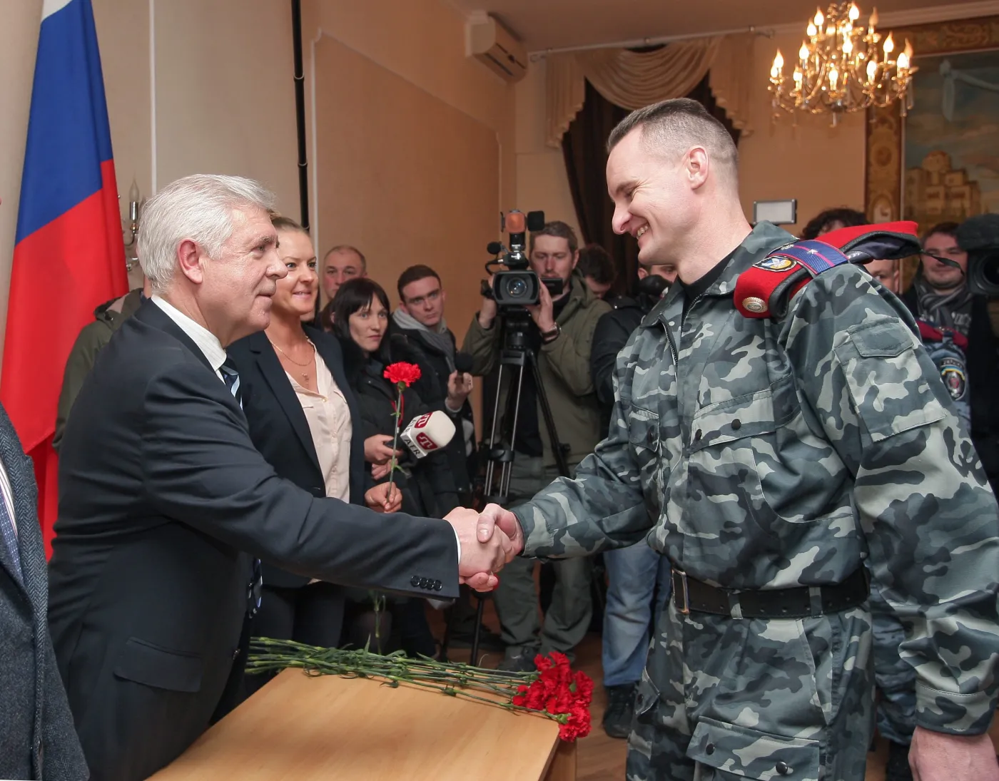 Funkcjonariusze Berkutu dostali rosyjskie paszporty