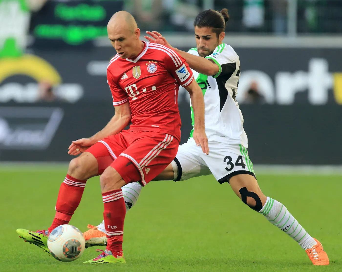 Arjen Robben i Ricardo Rodriguez