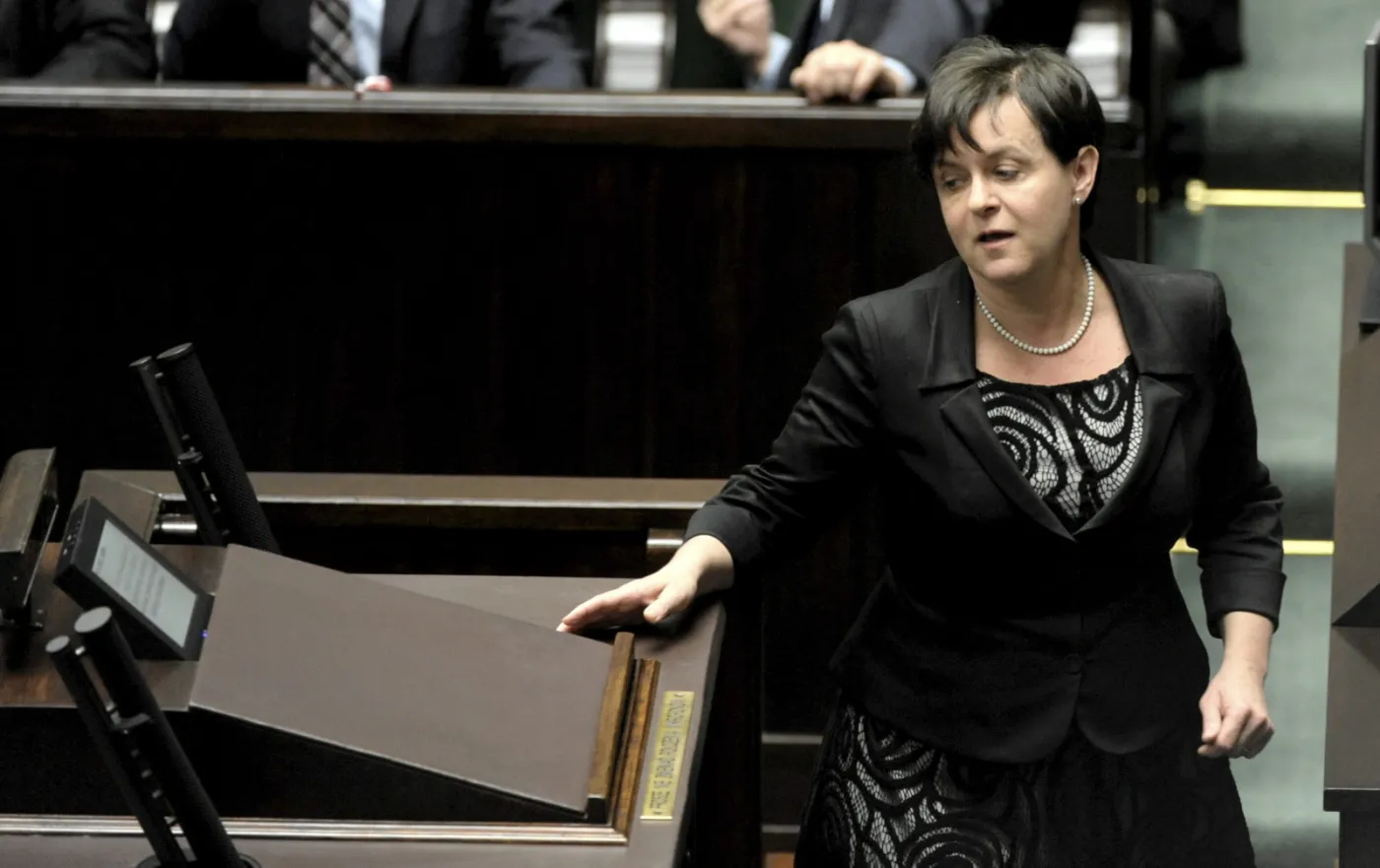 Minister edukacji Joanna Kluzik-Rostkowska