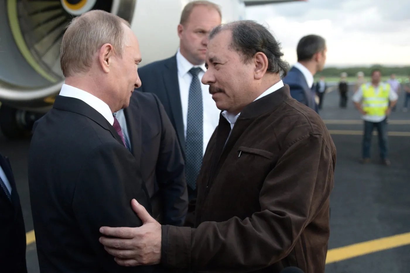 Władimir Putin i Daniel Ortega