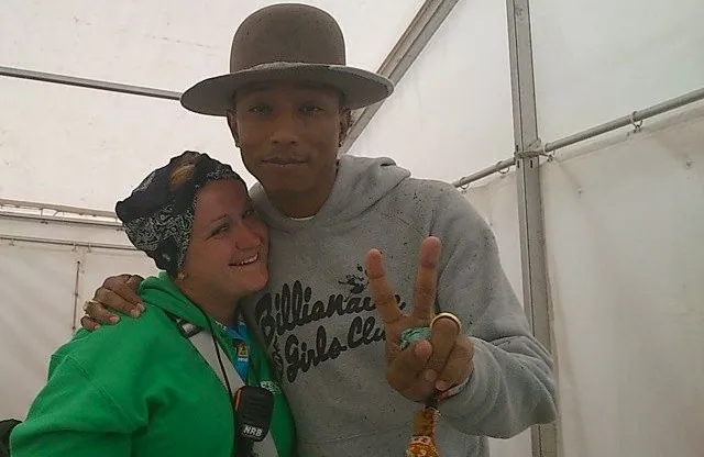 Pharrell Williams i Kasia "Pinky"