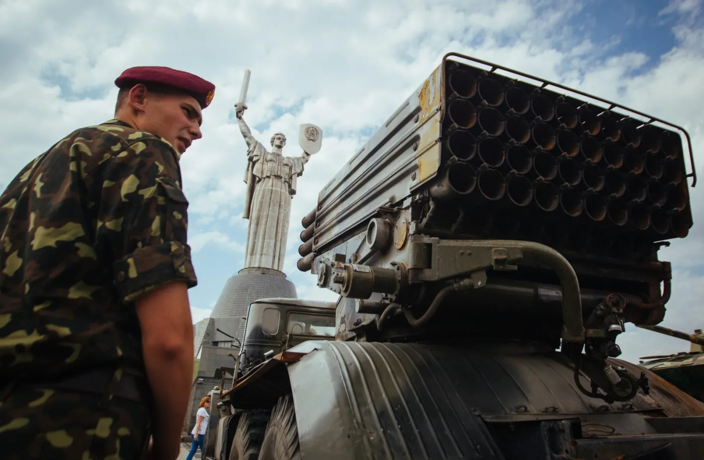 Sprzęt separatystów zdobyty przez ukraińską armię