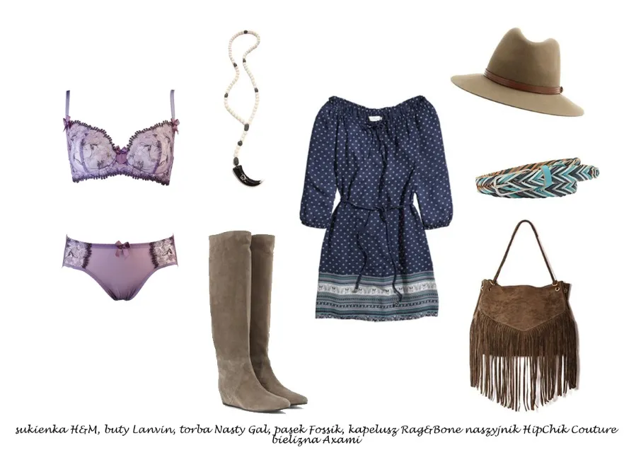 Zestawy w stylu boho na lato 2014