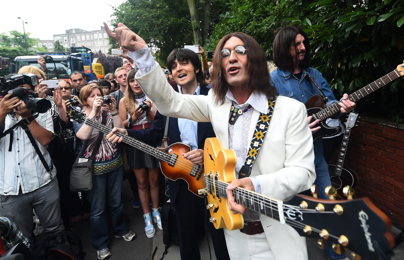 Fani Beatles świętowali 45-lecie albumu "Abbey Road"