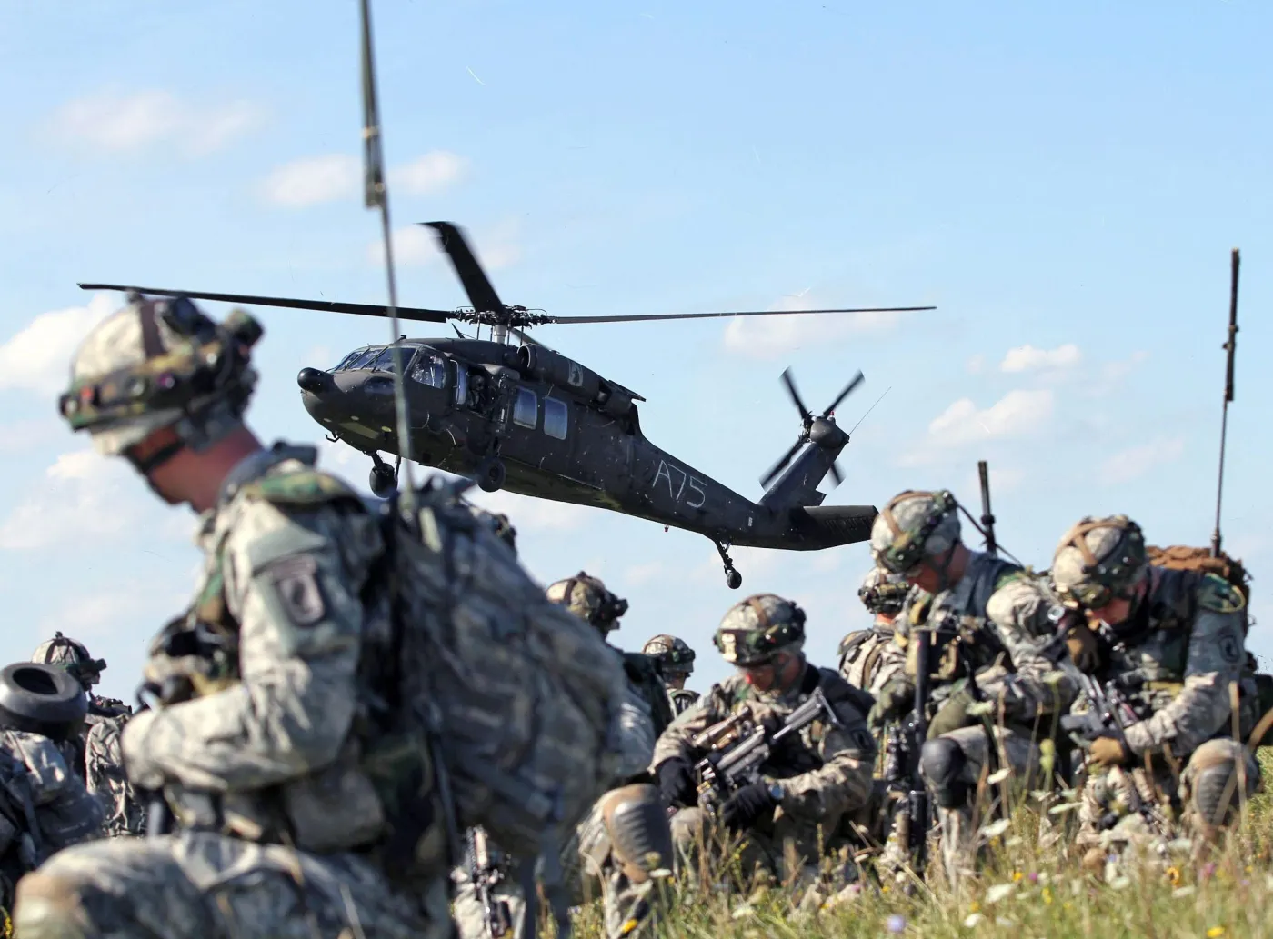 Amerykanie ćwiczą ataki w Niemczech. Zobacz ZDJĘCIA