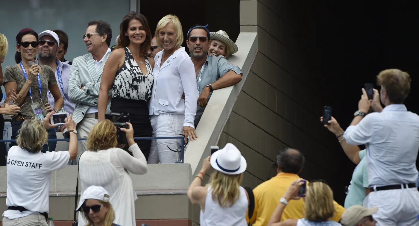 Martina Navratilova i Julia Lemigowa