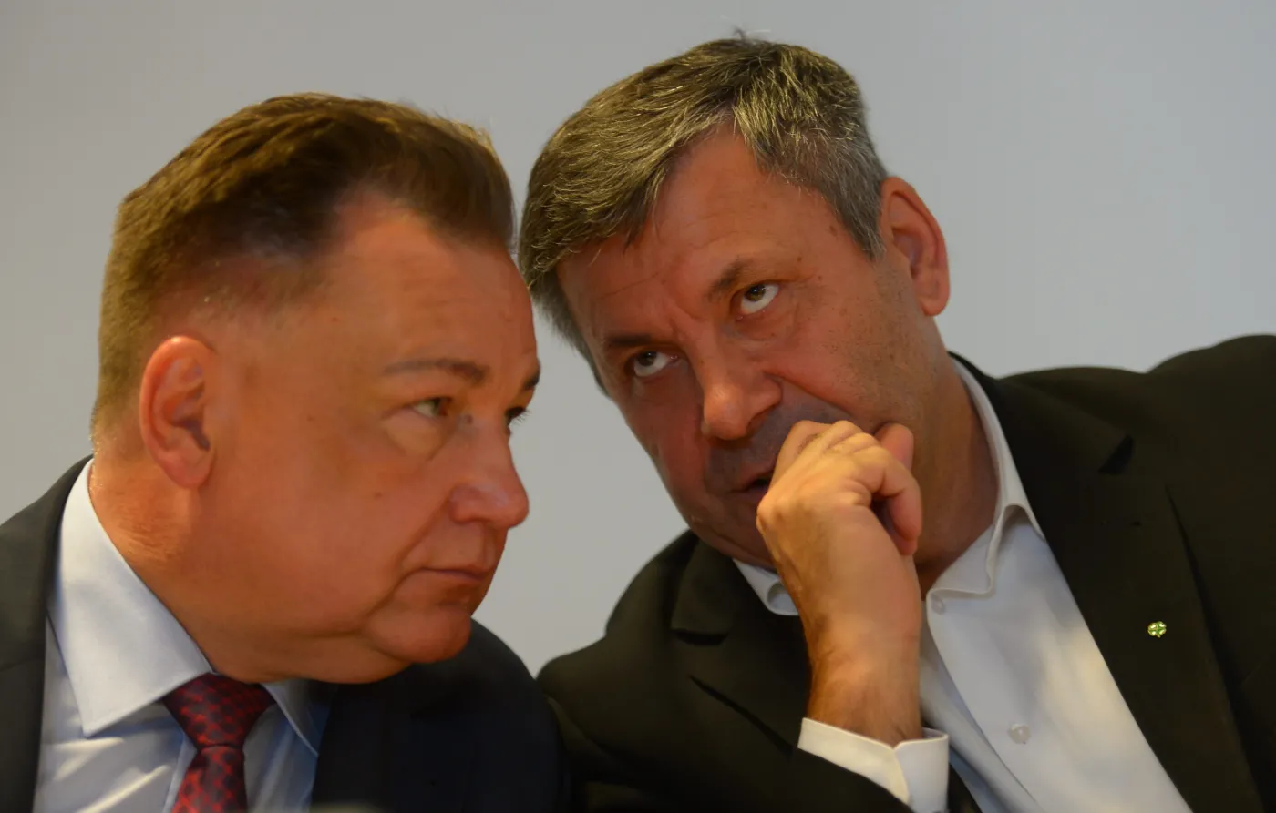 Adam Struzik i Janusz Piechociński