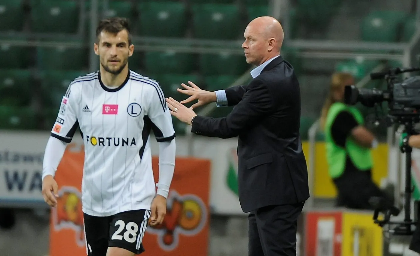 Trener Legii Warszawa Henning Berg