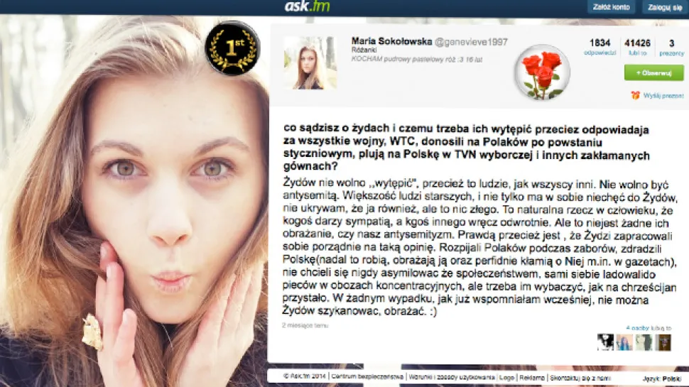 Nazwała Tuska "zdrajcą", a teraz rozprawia się z Żydami i homoseksualistami