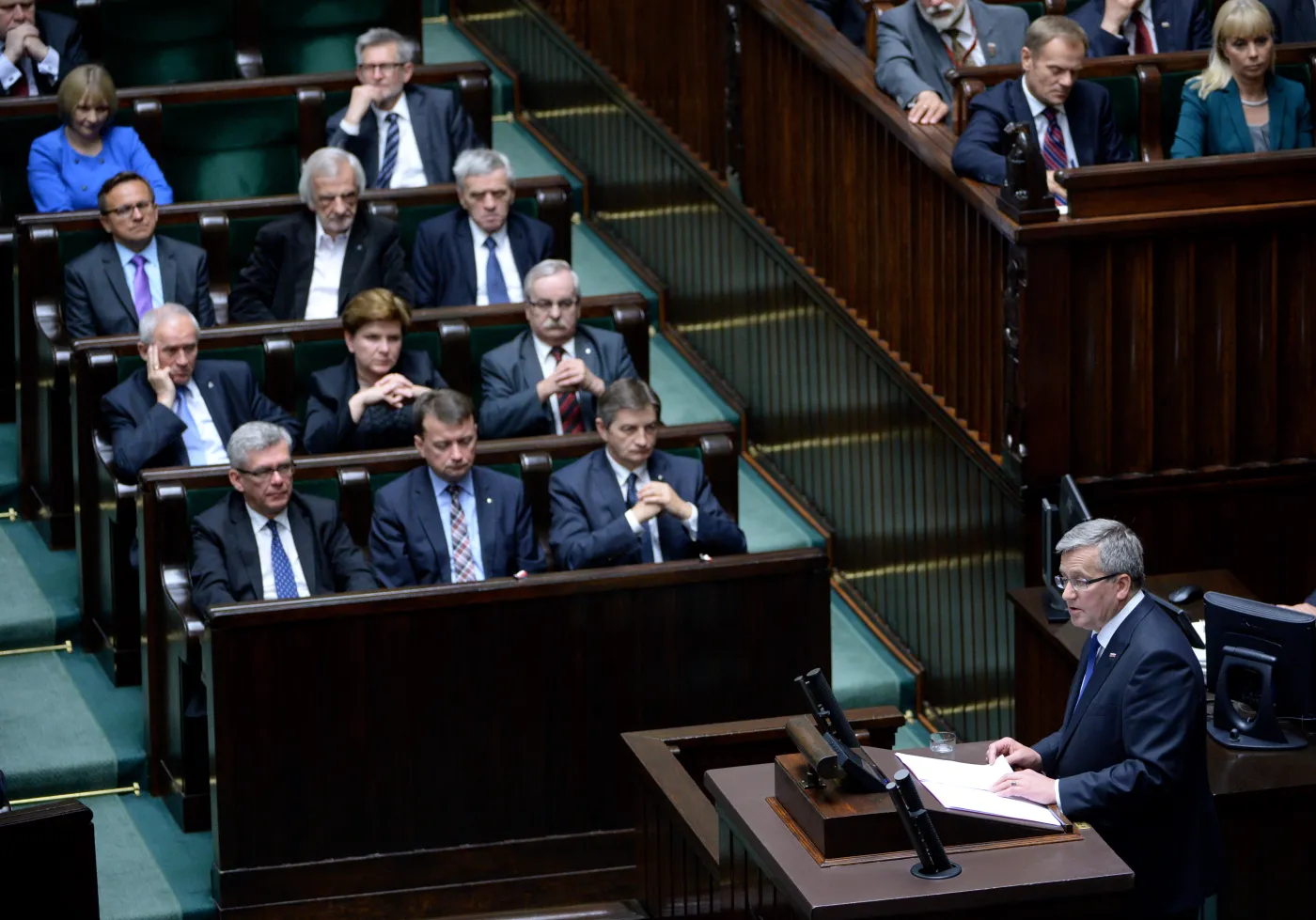 Prezydent Bronisław Komorowski