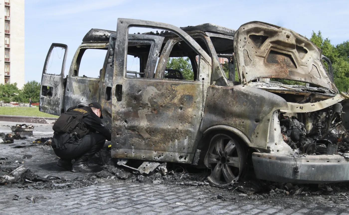 Ukraina: 49 żołnierzy zginęło w zestrzelonym przez rebeliantów samolocie