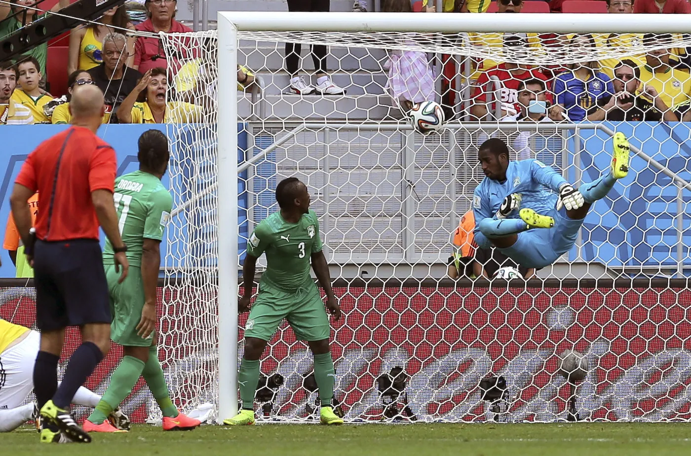 Kolumbia liderem grupy C. Pokonała Wybrzeże Kości Słoniowej 2:1. WIDEO