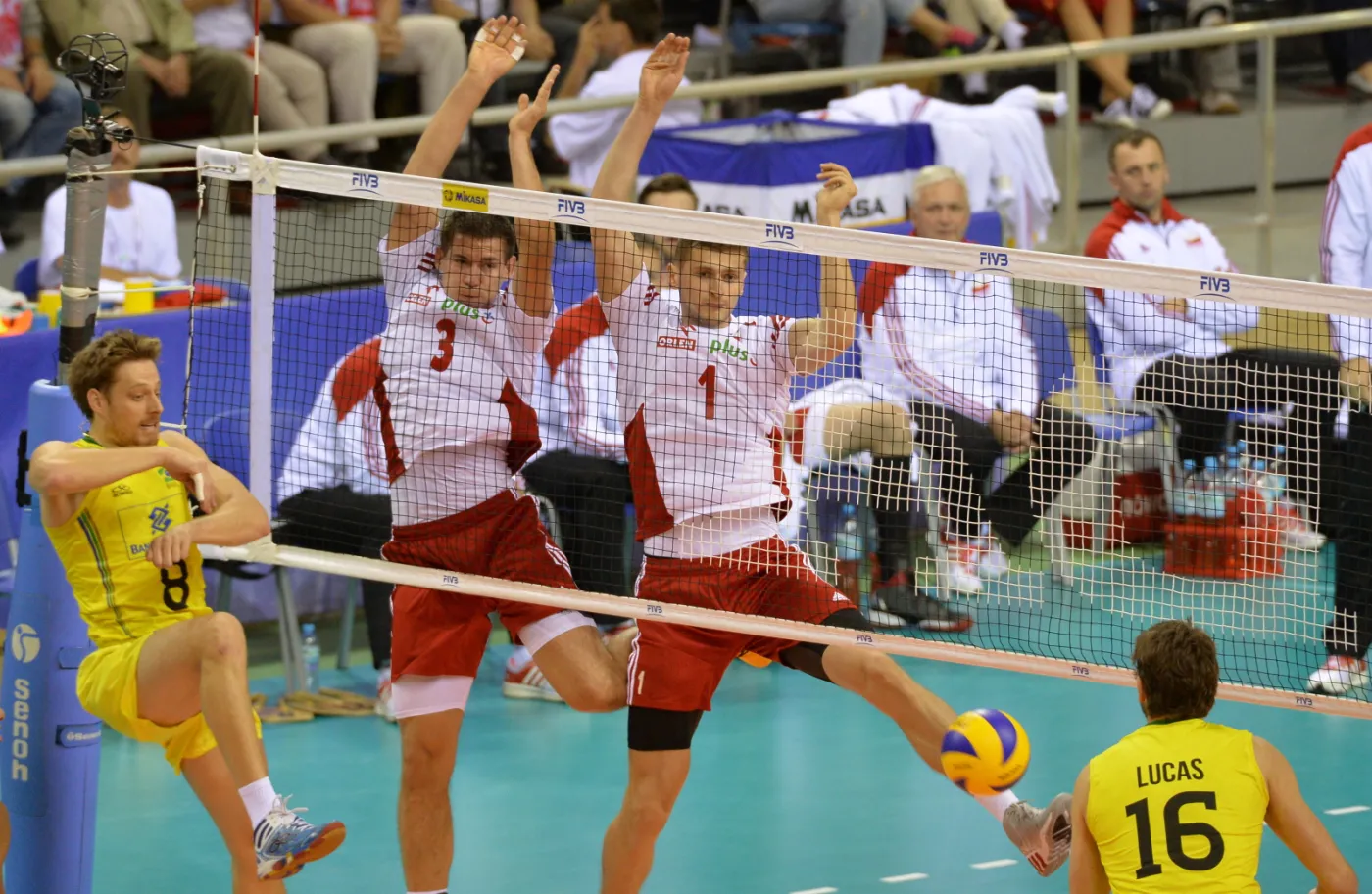 Mecz Ligi Światowej Polska - Brazylia