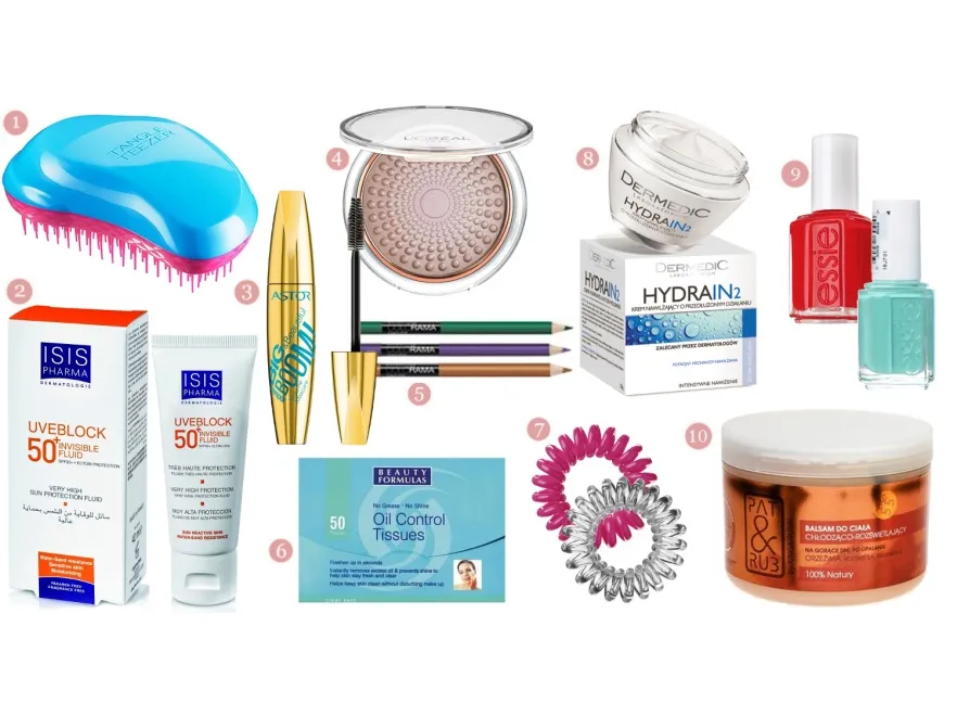 Wakacyjny niezbędnik kosmetyczny i triki, dzięki którym łatwiej zadbasz o urodę