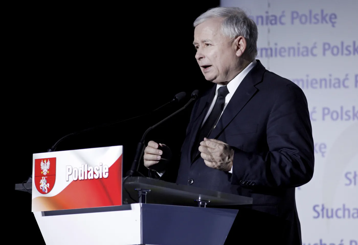 Prezes PiS Jarosław Kaczyński
