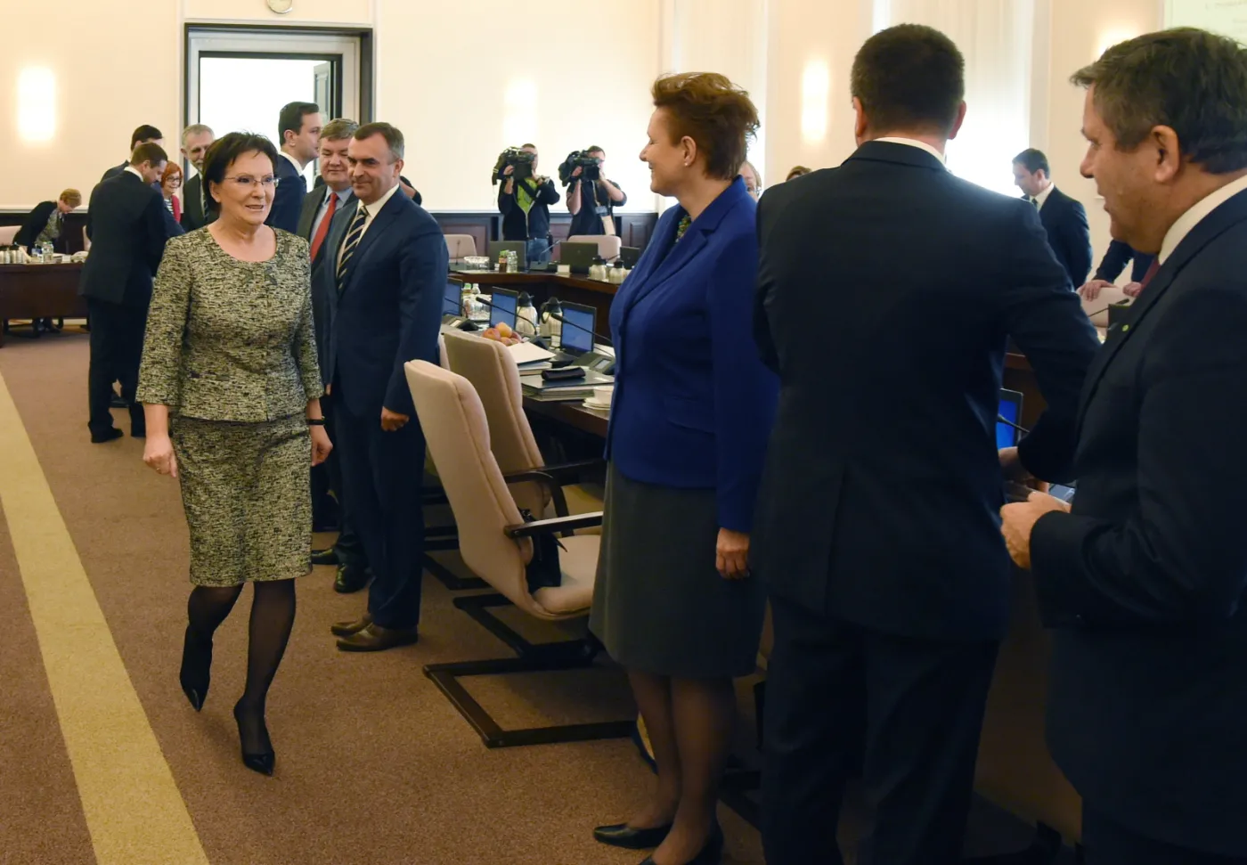 Premier Kopacz przyjdzie na następne posiedzenie klubu PiS