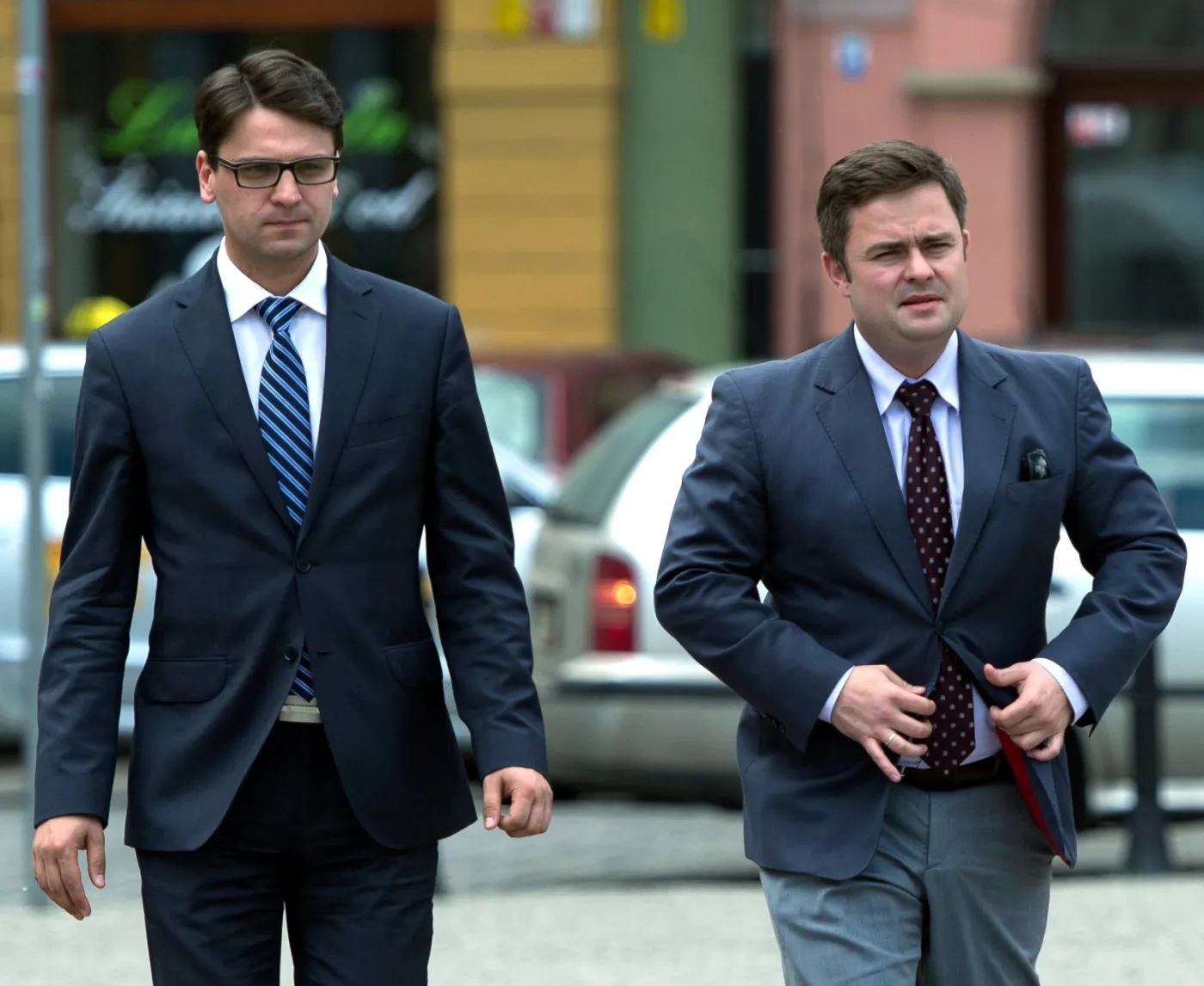 Mariusz Antoni Kamiński i Adam Hofman