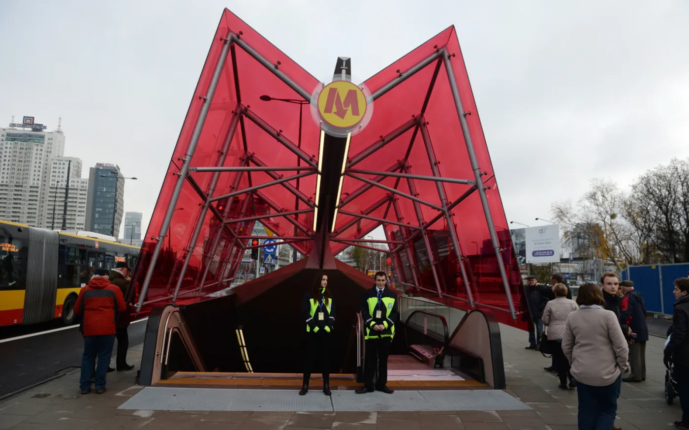 Metro nie jeździ, ale pozwoliło się obejrzeć. Dzień otwarty II linii