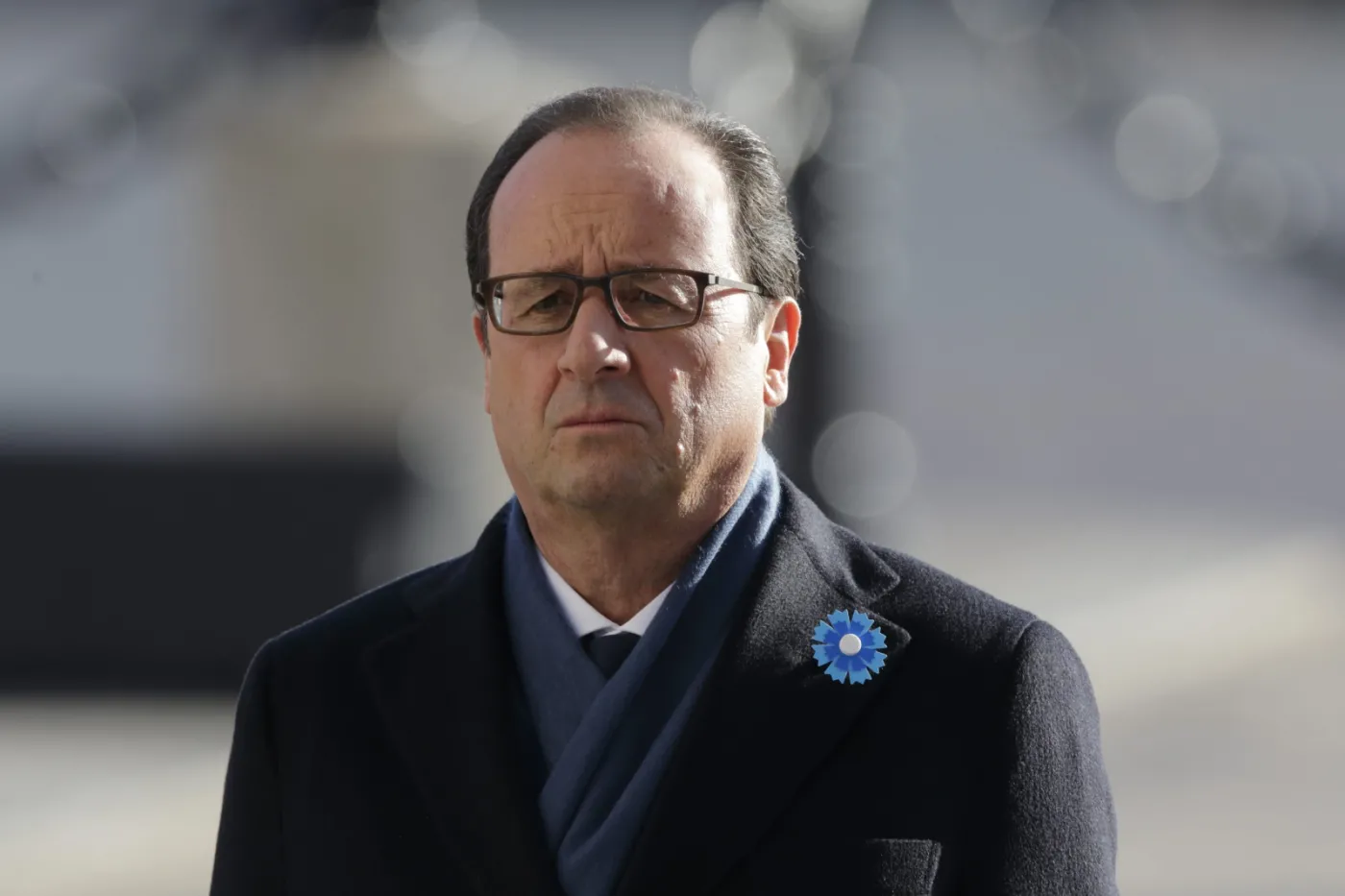 Prezydent Francji Francois Hollande