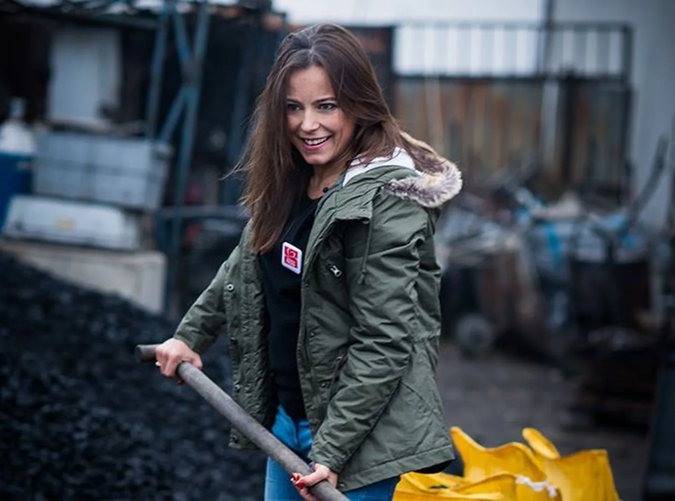 Anna Mucha w akcji Szlachetna Paczka