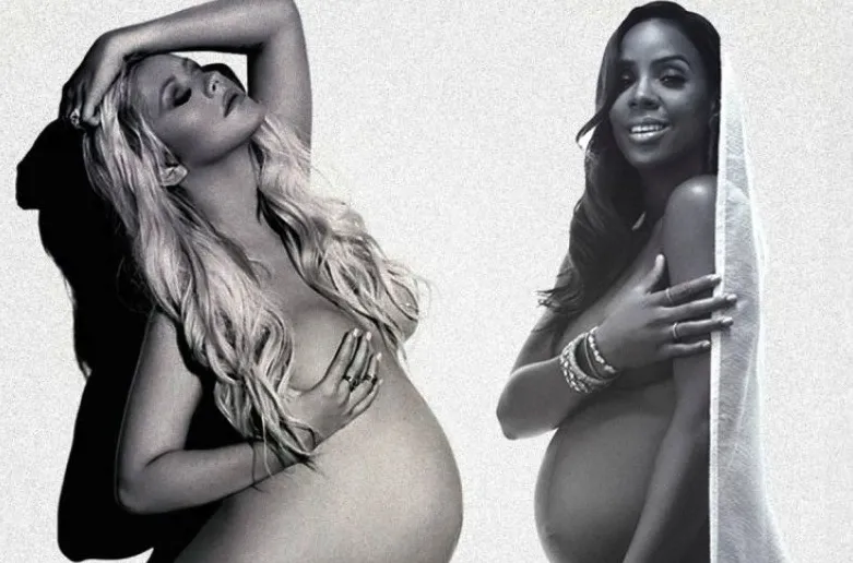 Gwiazdy bez tabu: nagie i ciężarne [NAJLEPSZE ZDJĘCIA]