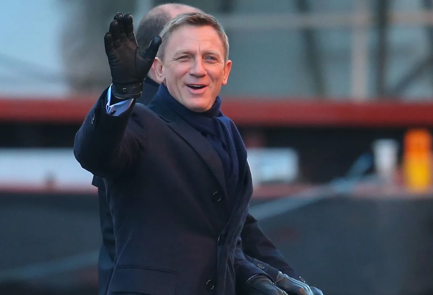 Daniel Craig na planie "Spectre"