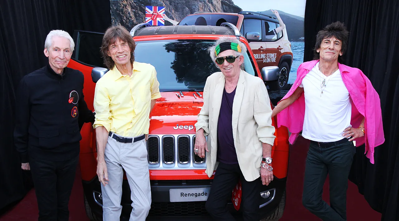 Rolling Stones i jeep renegade