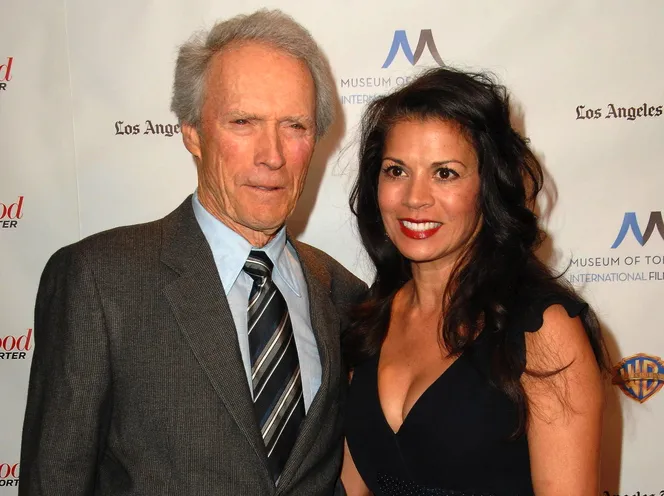 Clint Eastwood z żoną Diną Ruiz