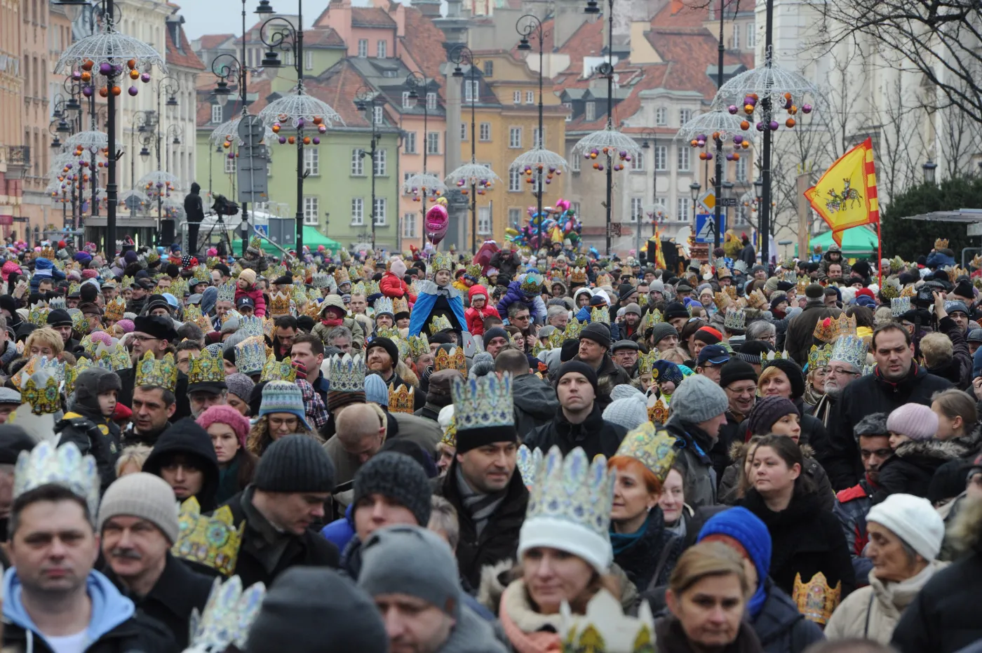 Orszak Trzech Króli w Warszawie w 2014 roku