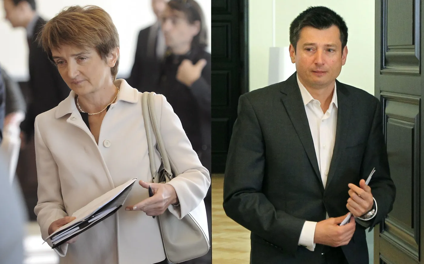 Maria Wasiak i Igor Ostachowicz