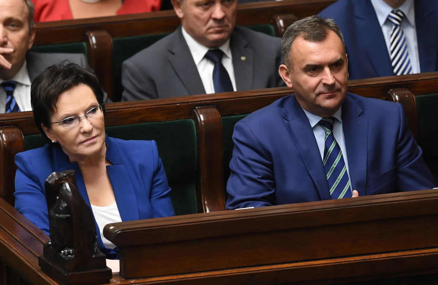 Ewa Kopacz i Włodzimierz Karpiński