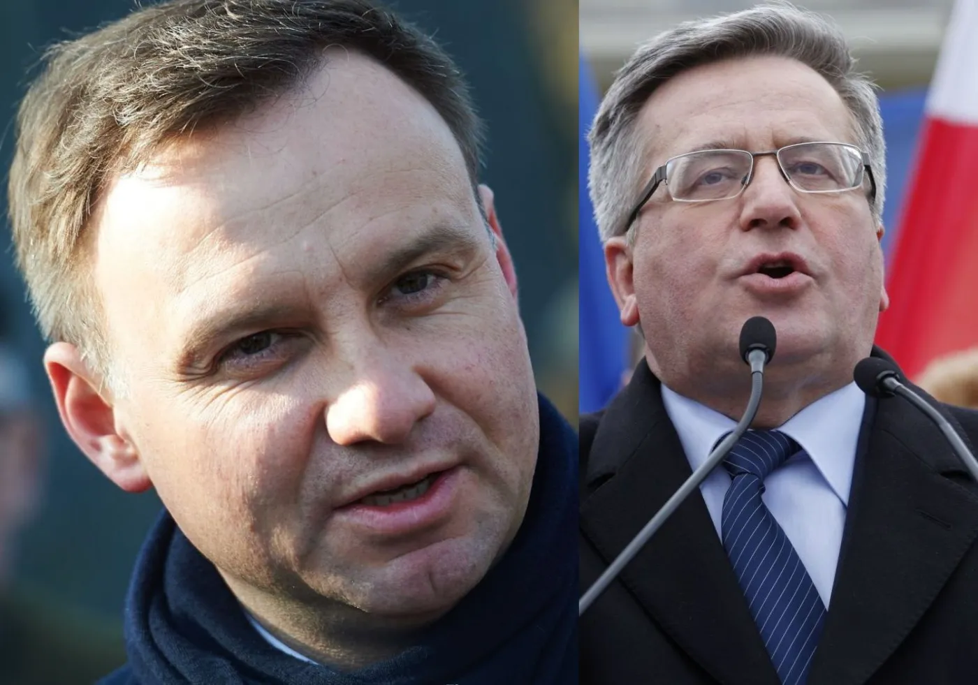 Bronisław Komorowski i Andrzej Duda 