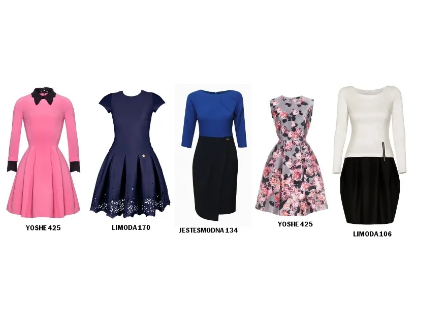 Sukienki maskujące masywne uda