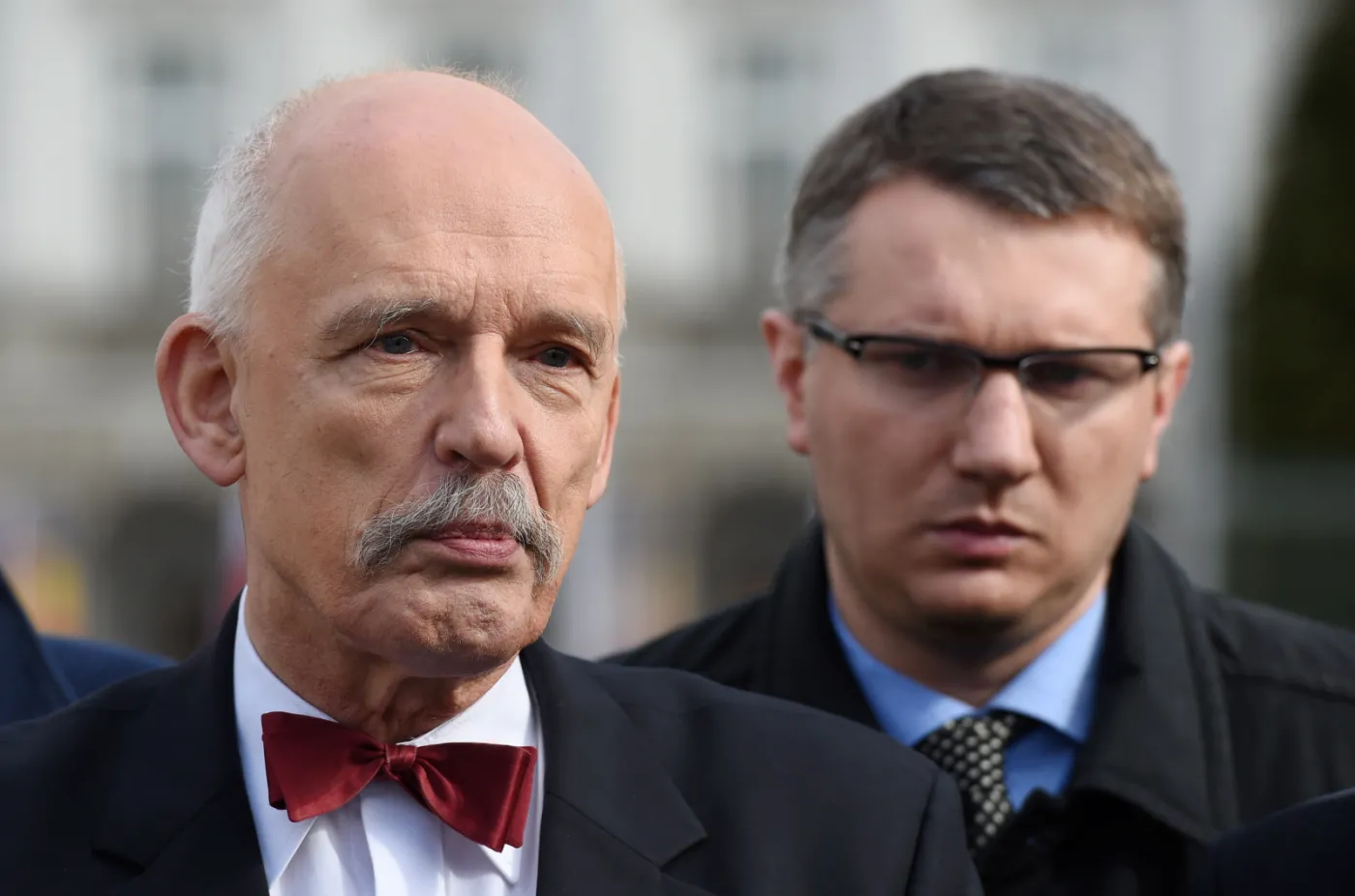 Janusz Korwin-Mikke i Przemysław Wipler 