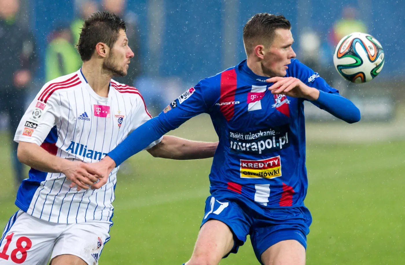 T-Mobile Ekstraklasa: Górnik Zabrze - Podbeskidzie Bielsko-Biała 3:3